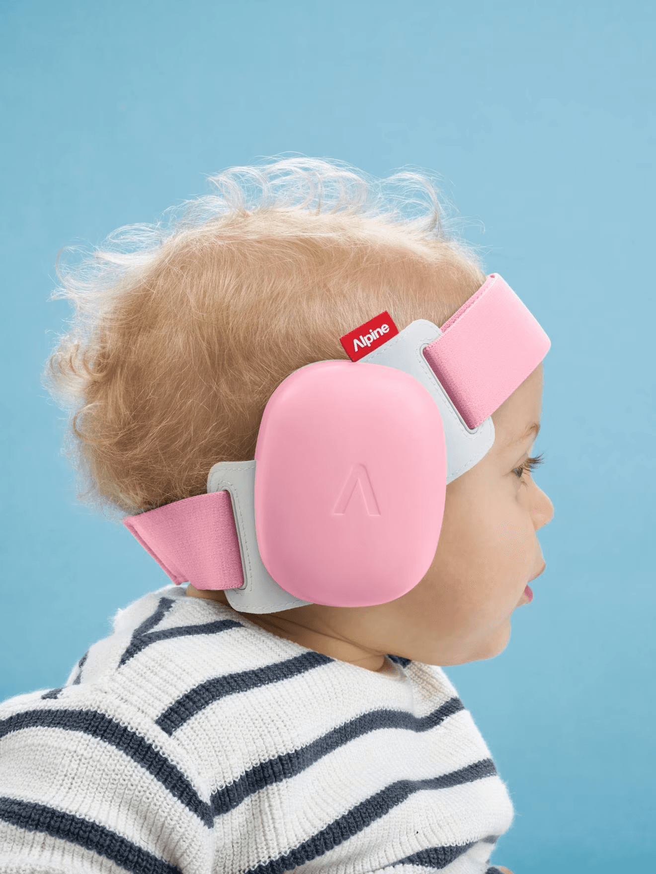 Casque antibruit Muffy baby - rose nude